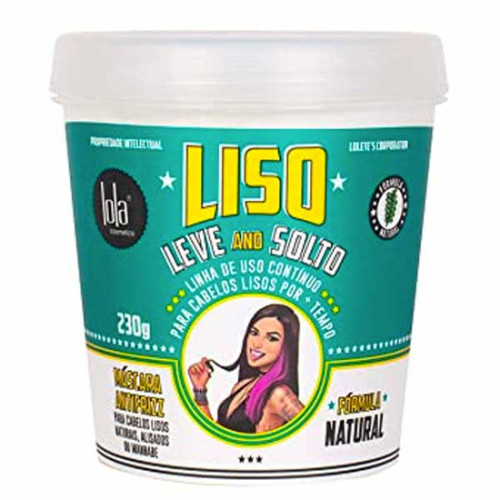 Маска для випрямлення та гладкості волосся LOLA Liso Leve E Solto Mask 230 мл