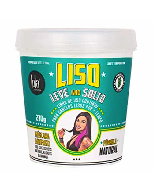 Маска для випрямлення та гладкості волосся LOLA Liso Leve E Solto Mask 230 мл