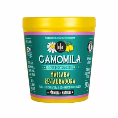 Маска для блонду LOLA Camomila Mask 230 мл