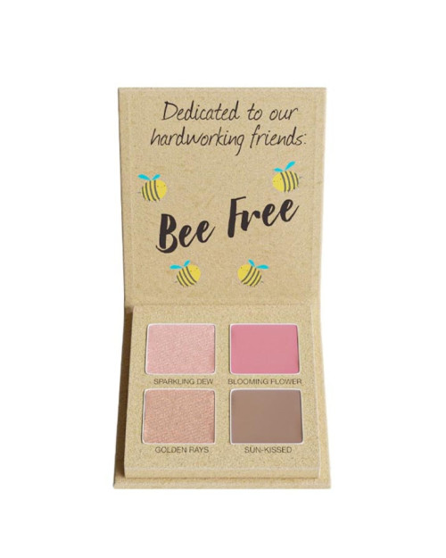 Палітра для обличчя і повік Bee Free Vegan HypoAllergenic Bell