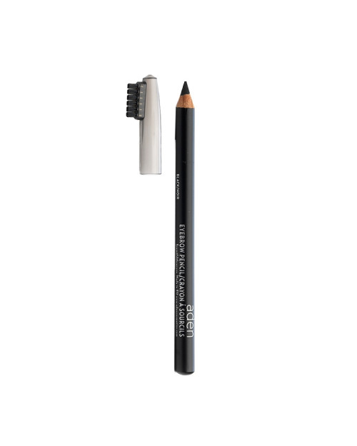 Олівець для брів Aden Cosmetics eyebrow Pencil BLACK/NOIR