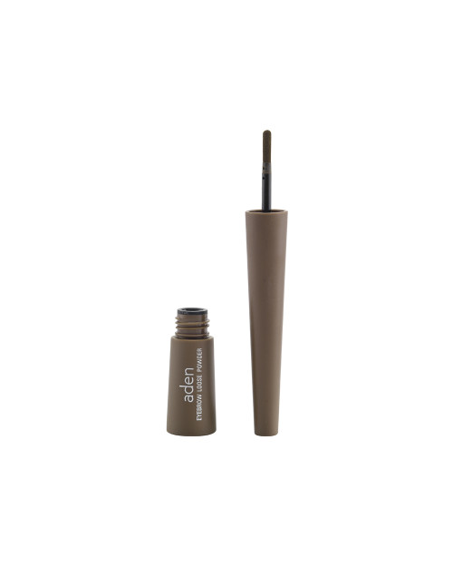 ПУДРА-ПОРОШОК ДЛЯ БРІВ З ПЕНЗЛЕМ ADEN EYEBROW LOOSE POWDER LIGHT BROWN