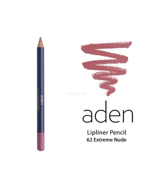 Олівець для контуру губ Aden Lipliner Pencil №62