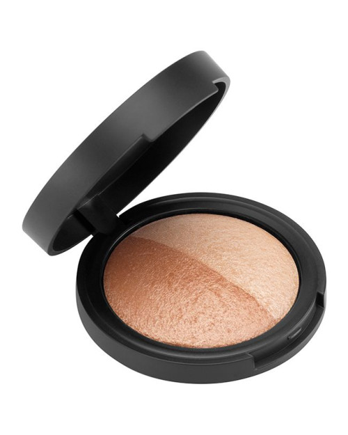 Бронзатор-хайлайтер запечений Aden Baked Terracotta Duo 7 г.