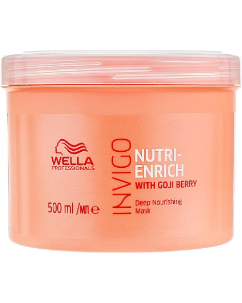 Маска живильна з ягодами годжі Wella Professionals Invigo Nutri-Enrich Deep Nourishing Mask 500 мл.