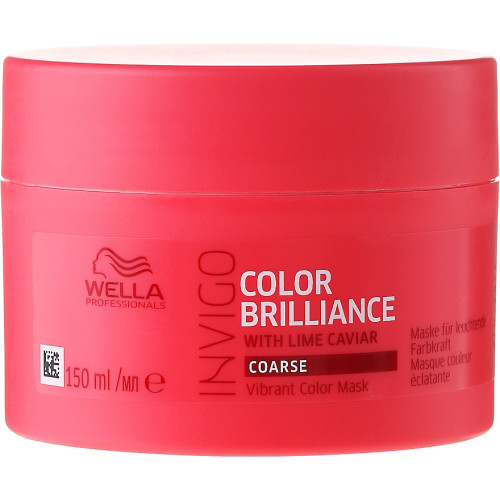 Маска-догляд для захисту кольору жорсткого фарбованого волосся Wella Professionals Invigo Color Brilliance 150мл