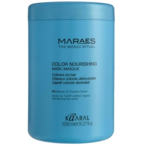 Поживний маска-кондиціонер Kaaral Maraes Color Nourishing Mask 1000 мл.