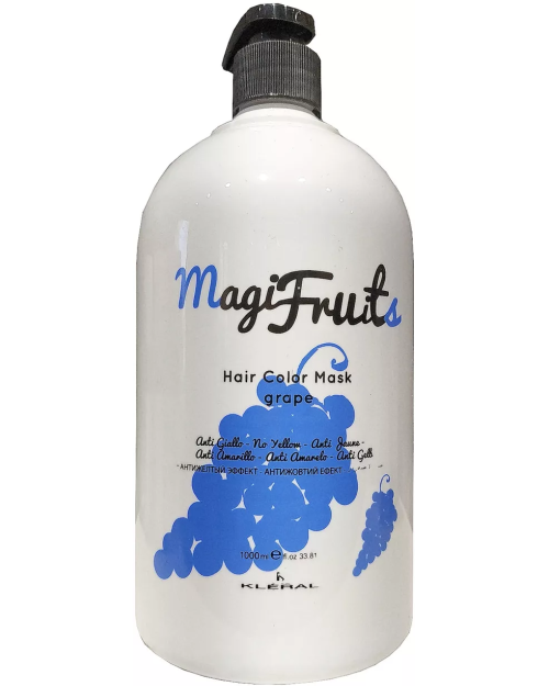 Тонуюча маска "Виноград" KLERAL SYSTEM MagiFruits Color Mask Grape 1000 мл.