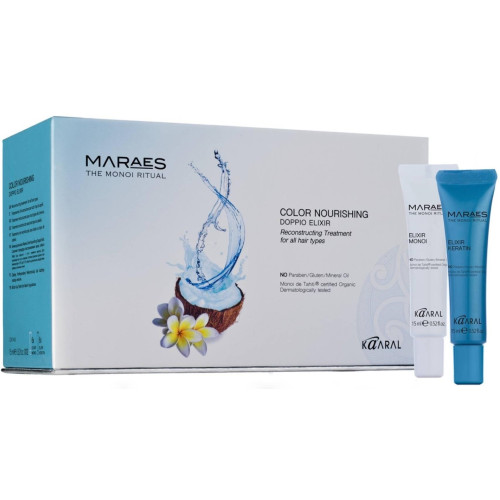 Еліксир для волосся Kaaral Maraes Color Nourishing Doppio Elixir 15 мл*12 шт.