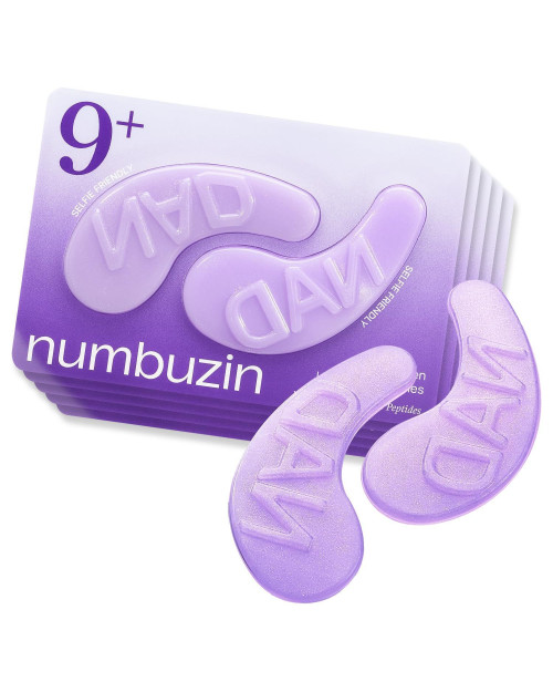 Патчі під очі з колагеном і пептидами Numbuzin No.9 NAD+ Collagen Under Eye Patches,1 шт
