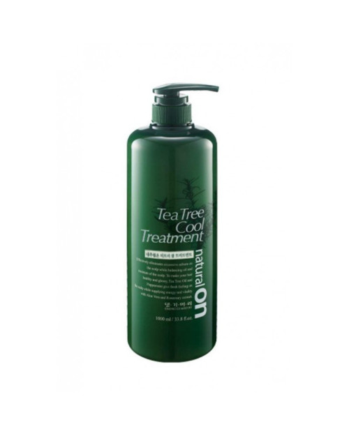 Охолоджуючий кондиціонер на основі чайного дерева Naturalon Tea Tree Cool Treatment Daeng Gi Meo Ri 1000мл.