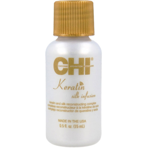 Шовк для волосся CHI Keratin Silk Infusion 15ml.