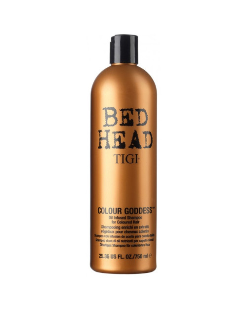 Шампунь для фарбованого волосся Tigi Bed Head Colour Goddess Oil Infused Shampoo 750 мл.