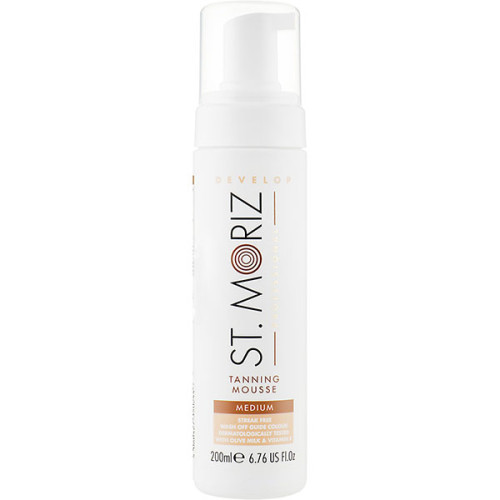 Автозасмага-мус для тіла St.Moriz Instant Self Tanning Mousse Medium 200мл.