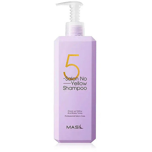Шампунь проти жовтизни волосся Masil 5 Salon No Yellow Shampoo 500мл.