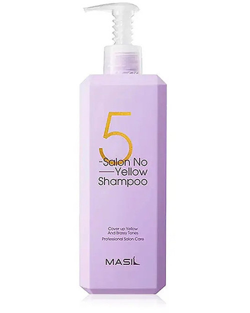 Шампунь проти жовтизни волосся Masil 5 Salon No Yellow Shampoo 500мл.
