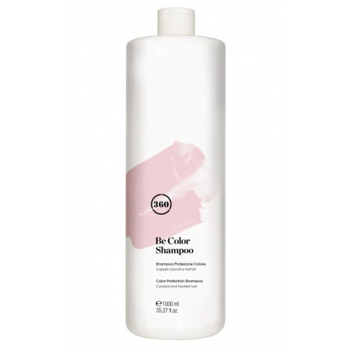 Шампунь для фарбованого волосся з ожиновим оцтом 360 Be Color Colored And Treated Hair Shampoo 1000 мл.