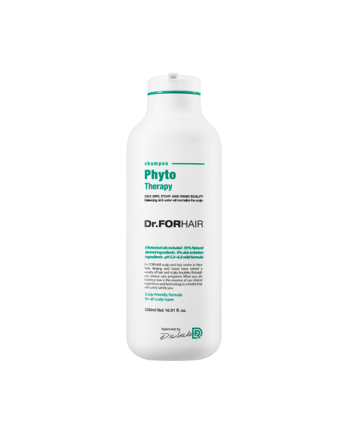 Фітотерапевтичний шампунь для чутливої шкіри голови Dr.FORHAIR Phyto Therapy Shampoo 500мл.