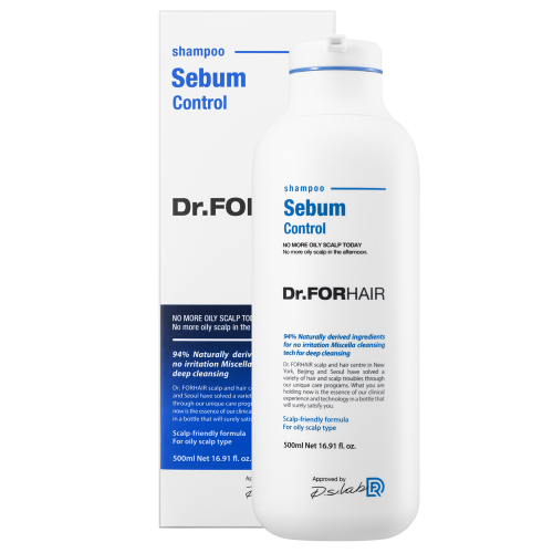 Себорегулюючий шампунь для жирного волосся Dr.FORHAIR Sebum Control Shampoo