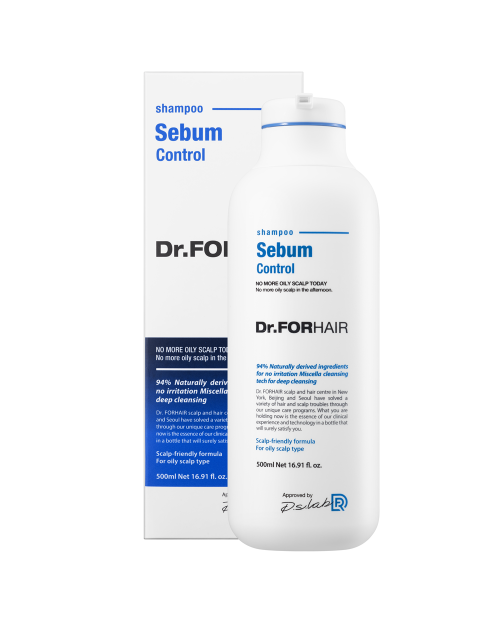 Себорегулюючий шампунь для жирного волосся Dr.FORHAIR Sebum Control Shampoo