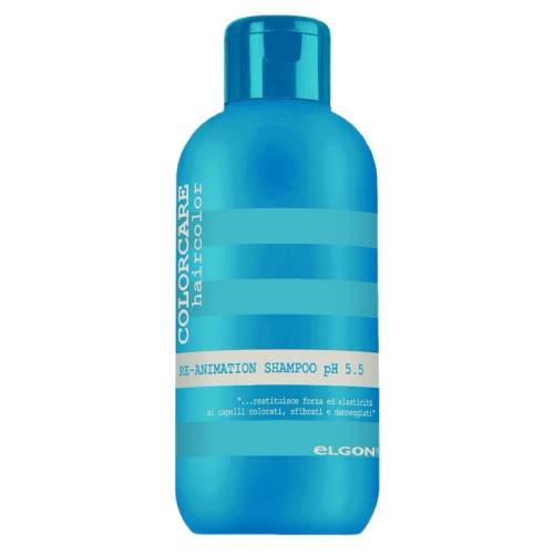 Відновлювальний шампунь для пошкодженого волосся Elgon Colorcare Re-Animation Shampoo 250мл