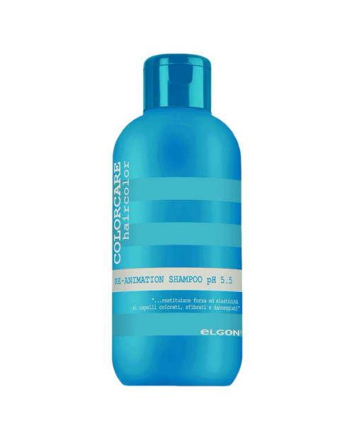 Відновлювальний шампунь для пошкодженого волосся Elgon Colorcare Re-Animation Shampoo 250мл