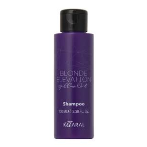 Шампунь для освітленого волосся Kaaral Blonde Elevation Yellow Out Shampoo 100 мл