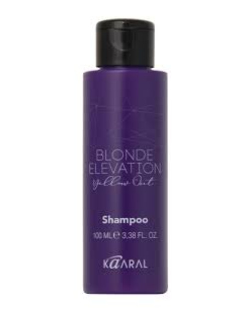 Шампунь для освітленого волосся Kaaral Blonde Elevation Yellow Out Shampoo 100 мл
