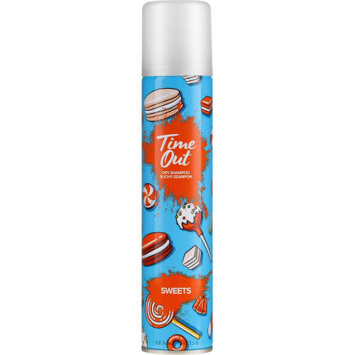 Сухий шампунь для волосся Time Out Dry Shampoo Sweets 200мл.