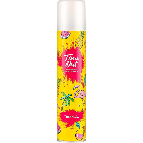 Сухий шампунь для волосся Time Out Dry Shampoo Tropical 200мл.