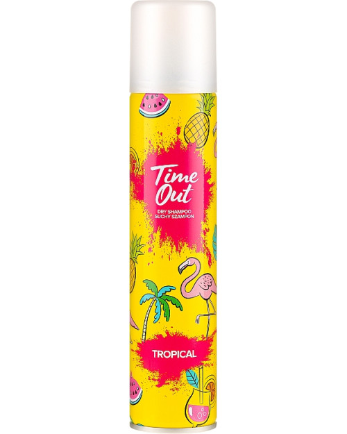 Сухий шампунь для волосся Time Out Dry Shampoo Tropical 200мл.