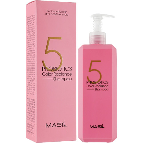 Шампунь з пробіотиками для захисту кольору Masil 5 Probiotics Color Radiance Shampoo 500мл.