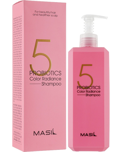 Шампунь з пробіотиками для захисту кольору Masil 5 Probiotics Color Radiance Shampoo 500мл.