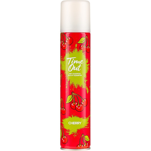 Сухий шампунь для волосся Time Out Dry Shampoo Cherry 200мл.