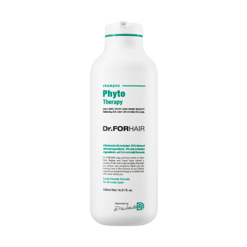 Фітотерапевтичний шампунь для чутливої шкіри голови Dr.FORHAIR Phyto Therapy Shampoo 500 мл.