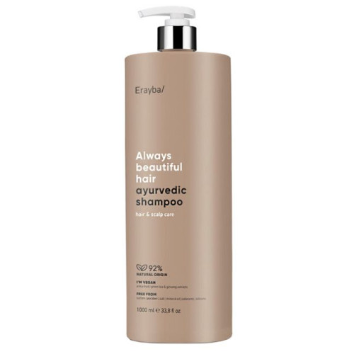 Шампунь для волосся лікувальний Erayba ABH Ayurvedic Shampoo 1000 мл.