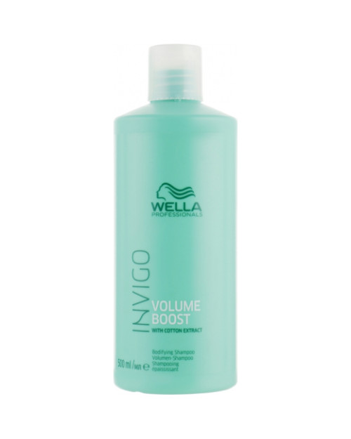 Шампунь для об'єму волосся Wella Professionals Invigo Volume Boost Bodifying Shampoo 500 мл.