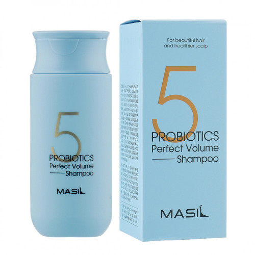 Шампунь з пробіотиками для ідеального об'єму волосся Masil 5 Probiotics Perfect Volume Shampoo150 мл.
