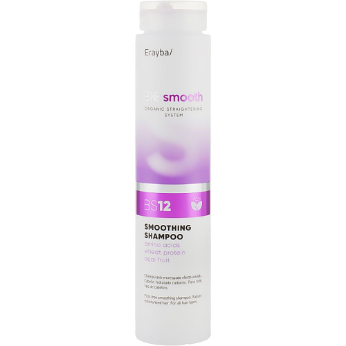Шампунь для випрямлення волосся Erayba Bio Smooth Smoothing Shampoo BS12 250 мл.