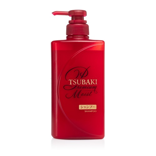 Шампунь для преміум зволоження волосся Tsubaki Premium Moist Shampoo 490 мл.