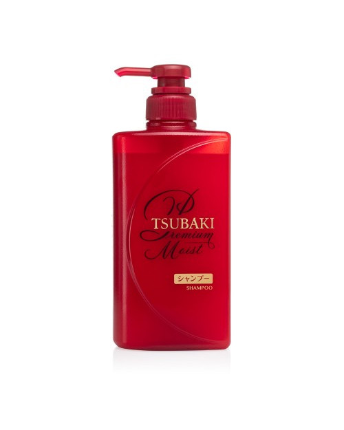 Шампунь для преміум зволоження волосся Tsubaki Premium Moist Shampoo 490 мл.